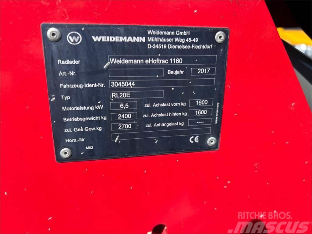 Weidemann 1160 eHoftrack Multi-purpose loaders