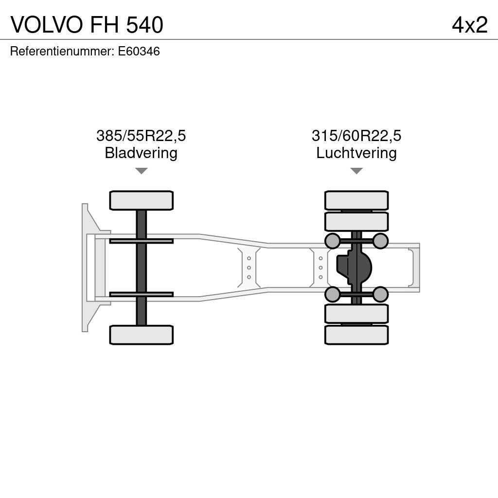 Volvo FH 540 Prime Movers