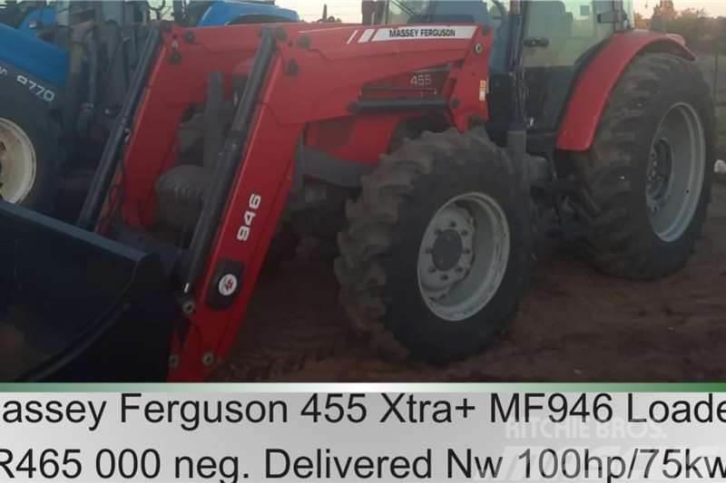 Massey Ferguson 455 Xtra + MF 946 loader - 100hp / 75kw Tractors