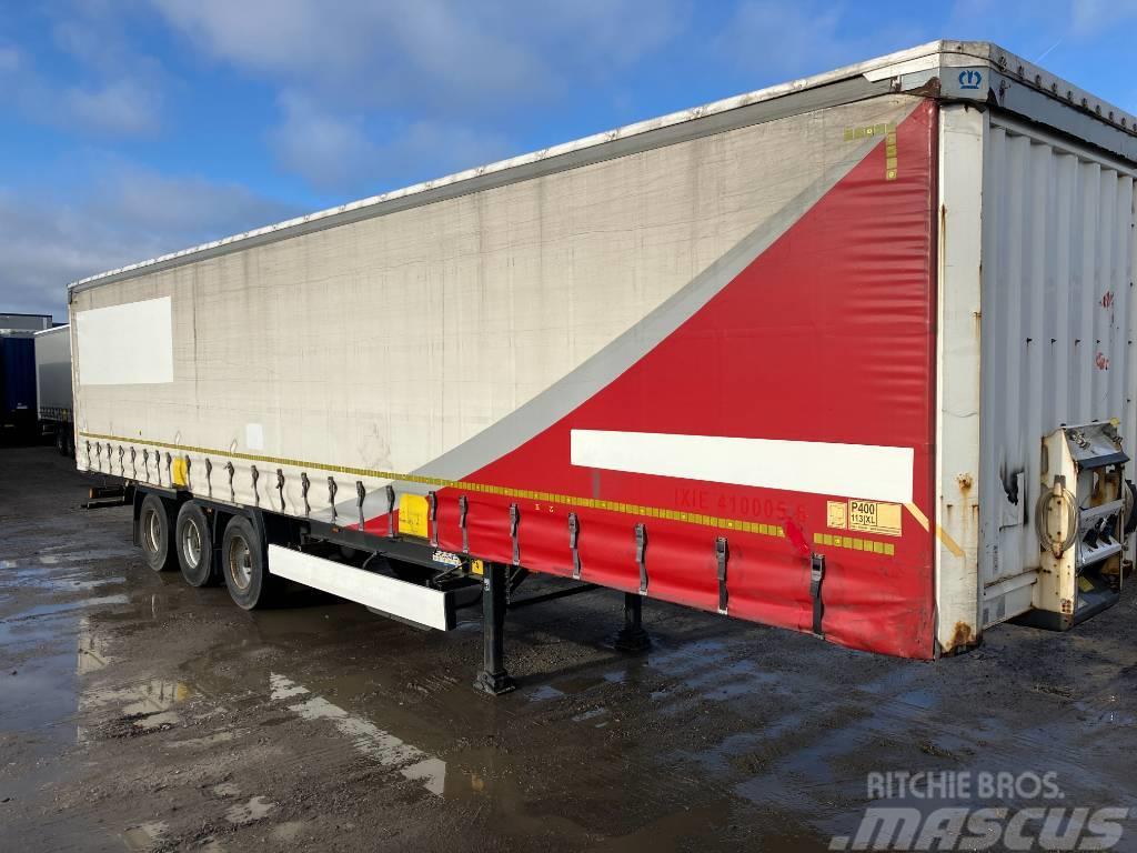 Krone CURTAIN - COIL - LIFTING ROOF - HUCKEPACK Curtain sider semi-trailers