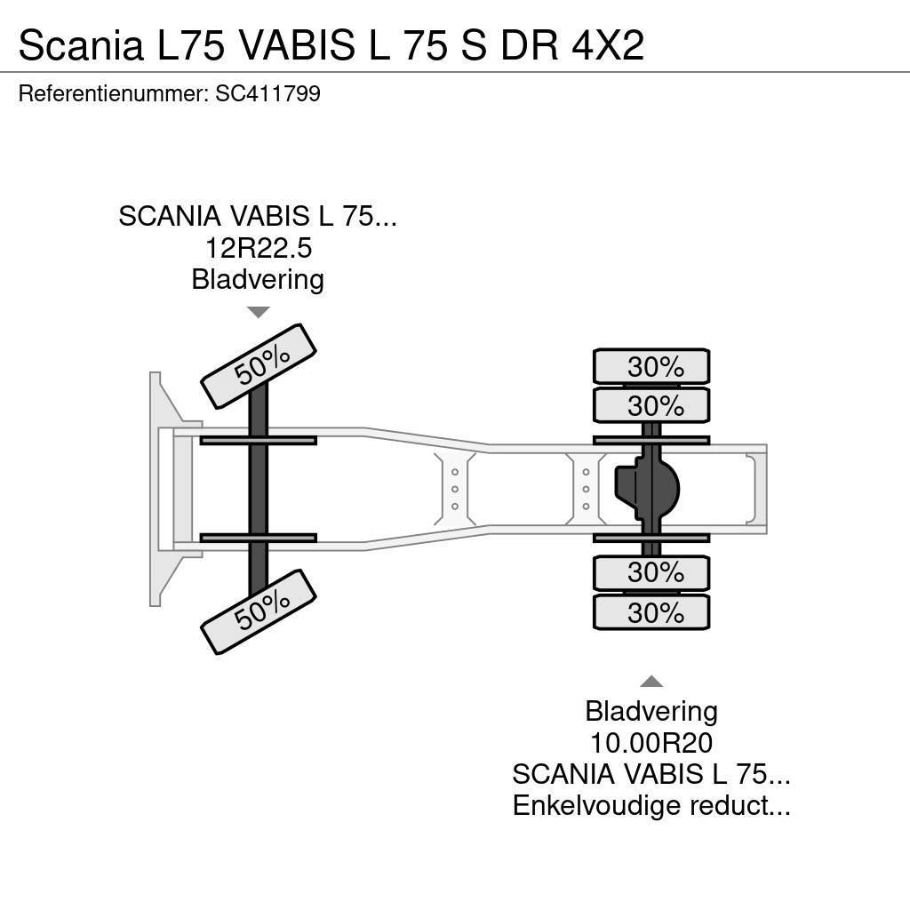 Scania L75 VABIS L 75 S DR 4X2 Prime Movers
