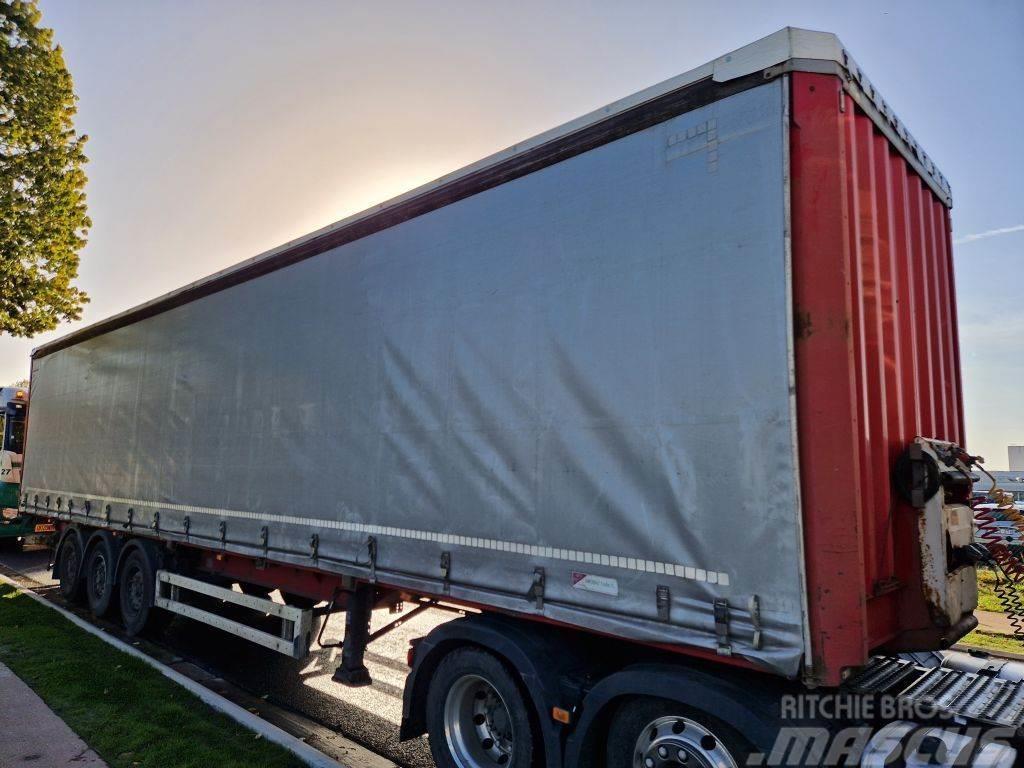 Krone SD 27 EL / HUBDACH / TOIT LEVANT / HEFDAK / COIL / Curtain sider semi-trailers