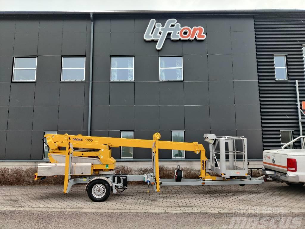 Omme 1550 EXB Skylift Trailer mounted platforms