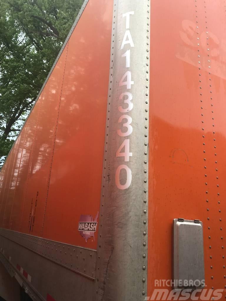 Wabash 53 ft Dry Van Trailer - Food grade Box Trailers