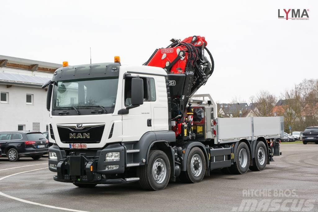 MAN TGS 35.510 8x4-4H Truck mounted cranes
