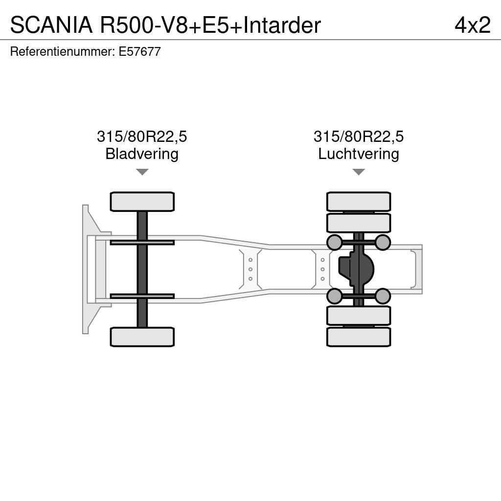 Scania R500-V8+E5+Intarder Prime Movers