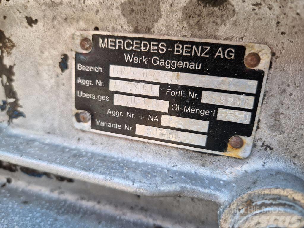Mercedes-Benz ΣΑΣΜΑΝ   G 155 - 16/14,0 , ΜΗΧΑΝΙΚΟ ΛΕΒΙΕ Gearboxes