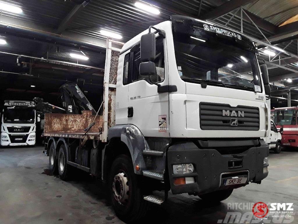 MAN TGA 26.390 Hiab 166E-4 HIPRO Truck mounted cranes