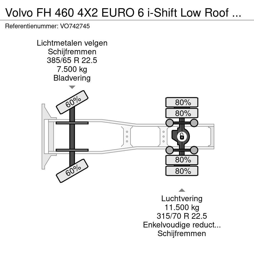 Volvo FH 460 4X2 EURO 6 i-Shift Low Roof APK Prime Movers