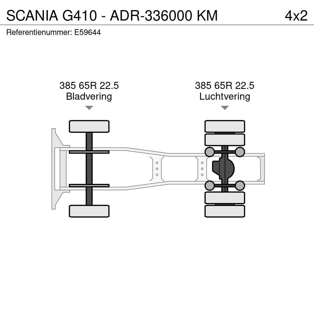 Scania G410 - ADR-336000 KM Prime Movers