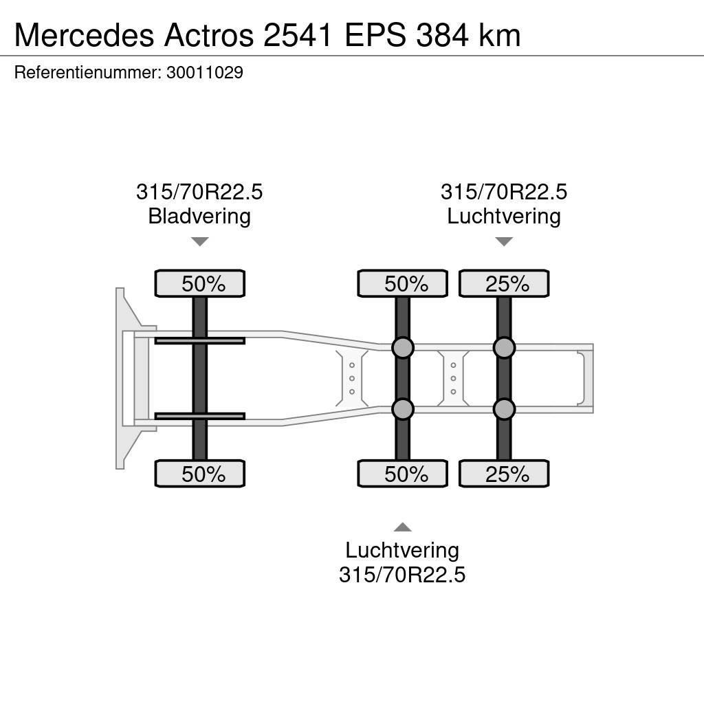 Mercedes-Benz Actros 2541 EPS 384 km Prime Movers