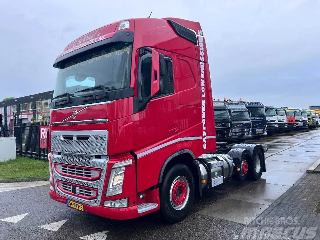 Volvo FH 500 6X2 EURO 6 DIESEL + LNG GAS Prime Movers