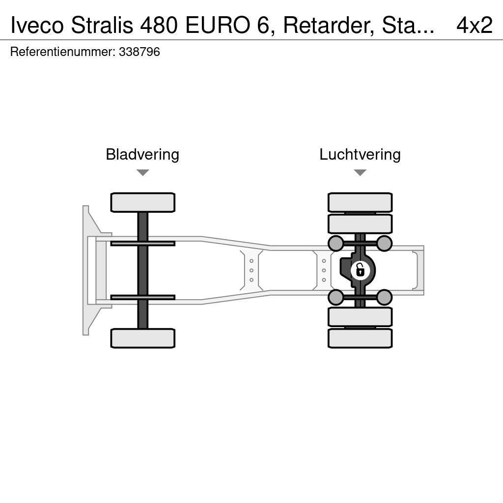 Iveco Stralis 480 EURO 6, Retarder, Standairco Prime Movers