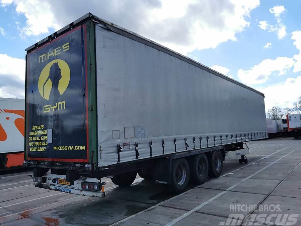 Krone SD bpw drum brakes Curtain sider semi-trailers