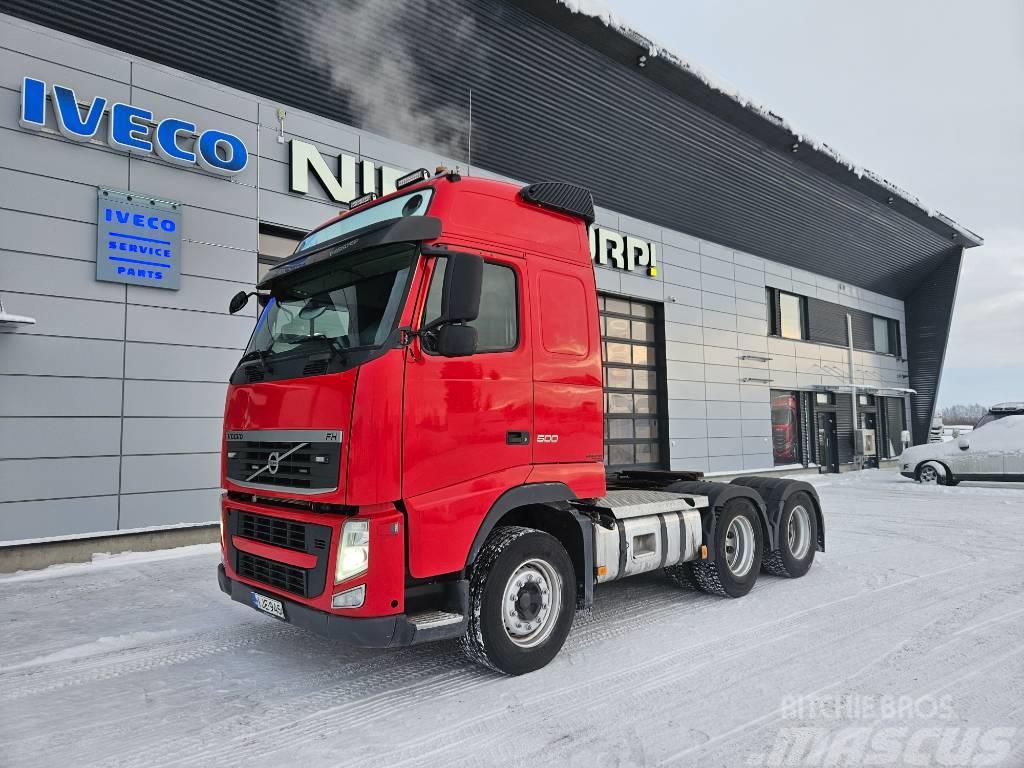 Volvo FH13 500 6X4. Hydrauliikka Prime Movers
