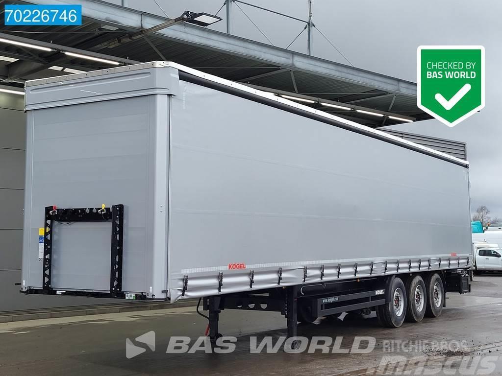 Kögel S24-1 3 axles NEW-UNUSED Hardwood floor SAF Liftac Curtain sider semi-trailers