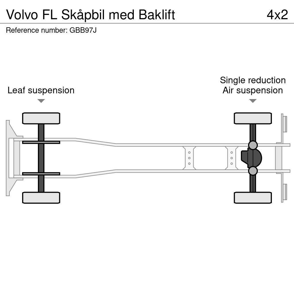 Volvo FL Skåpbil med Baklift Box trucks