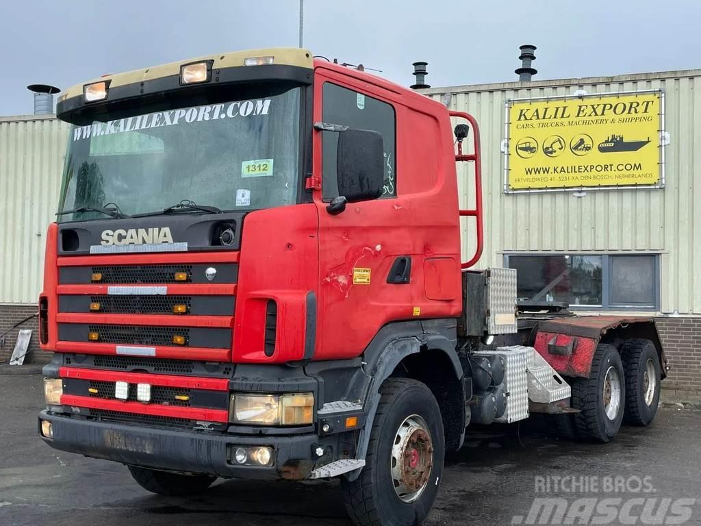 Scania R164-480 V8 Tractor 6x4 Manuel Gearbox Full Steel Prime Movers