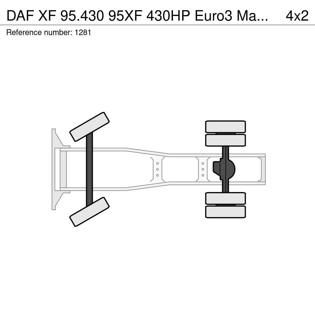DAF XF 95.430 95XF 430HP Euro3 Manuel Gearbox Hydrauli Prime Movers
