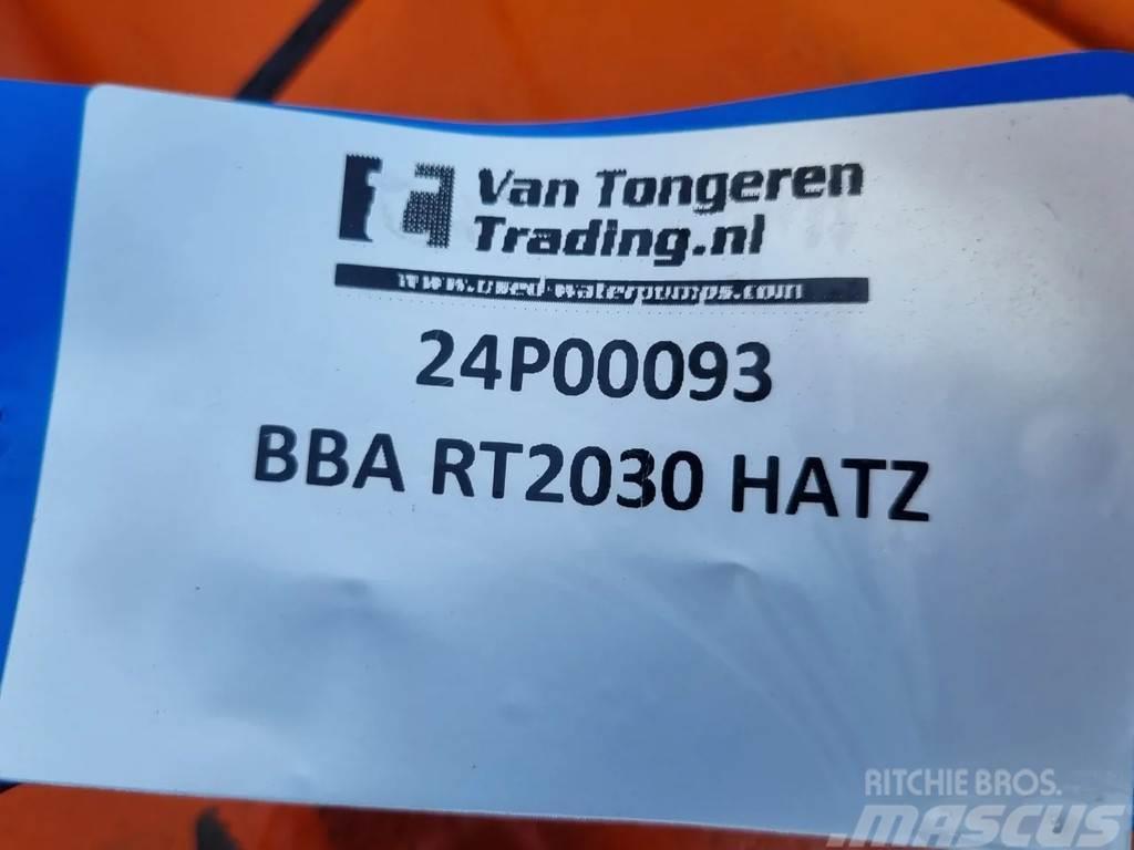 BBA BT/RT2030 HATZ 1D81z Waterpumps
