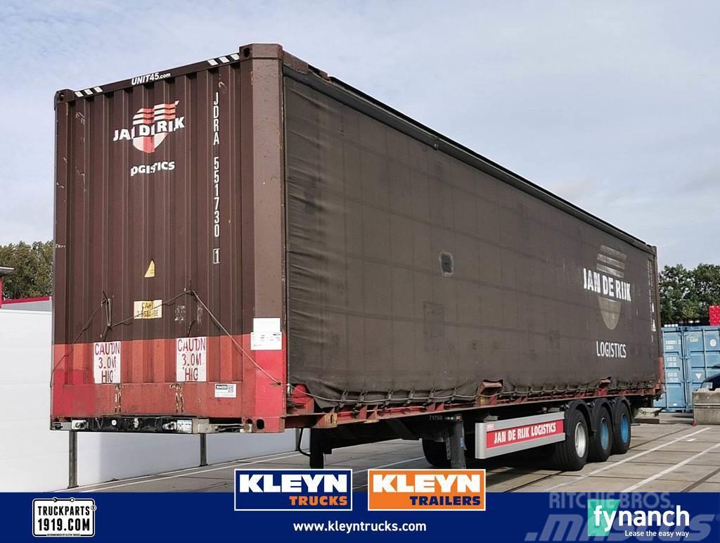  Hertoghs LPRS24 curtain container Container semi-trailers