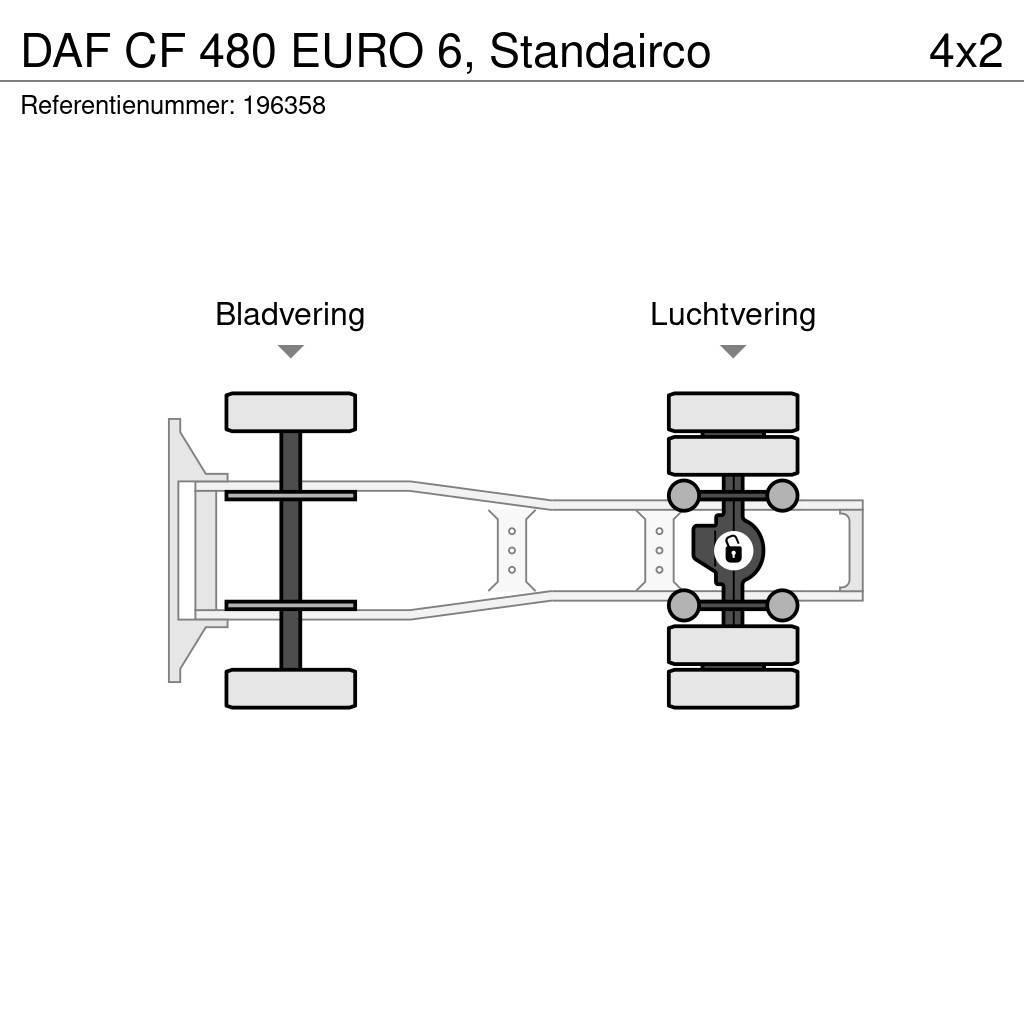 DAF CF 480 EURO 6, Standairco Prime Movers