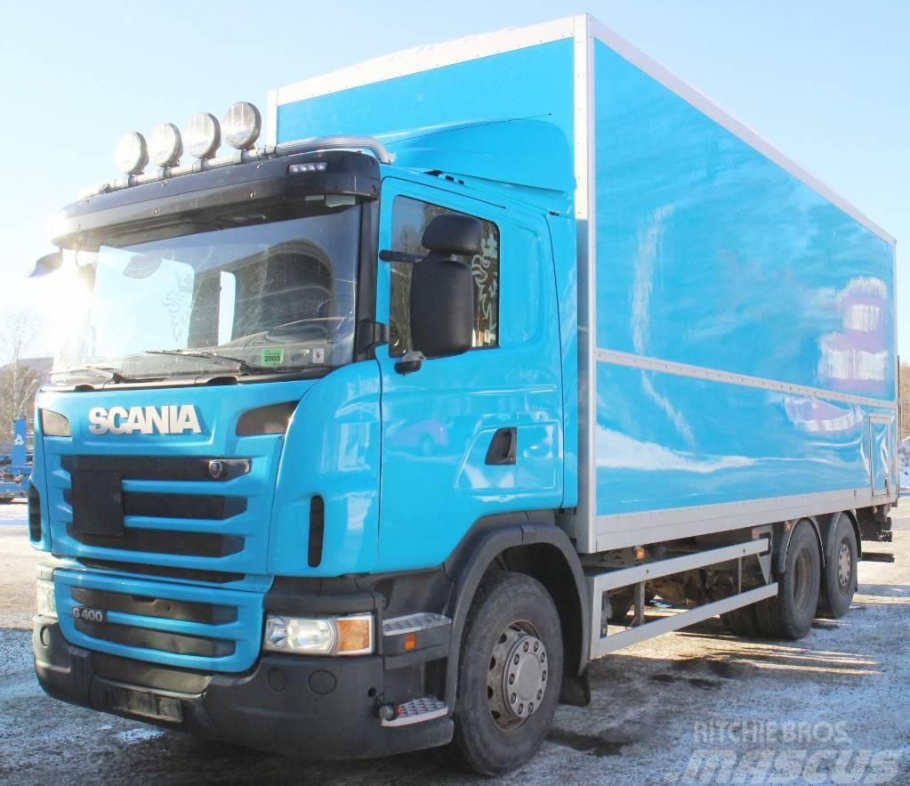 Scania G 400 6x2*4 skåpbil Box trucks