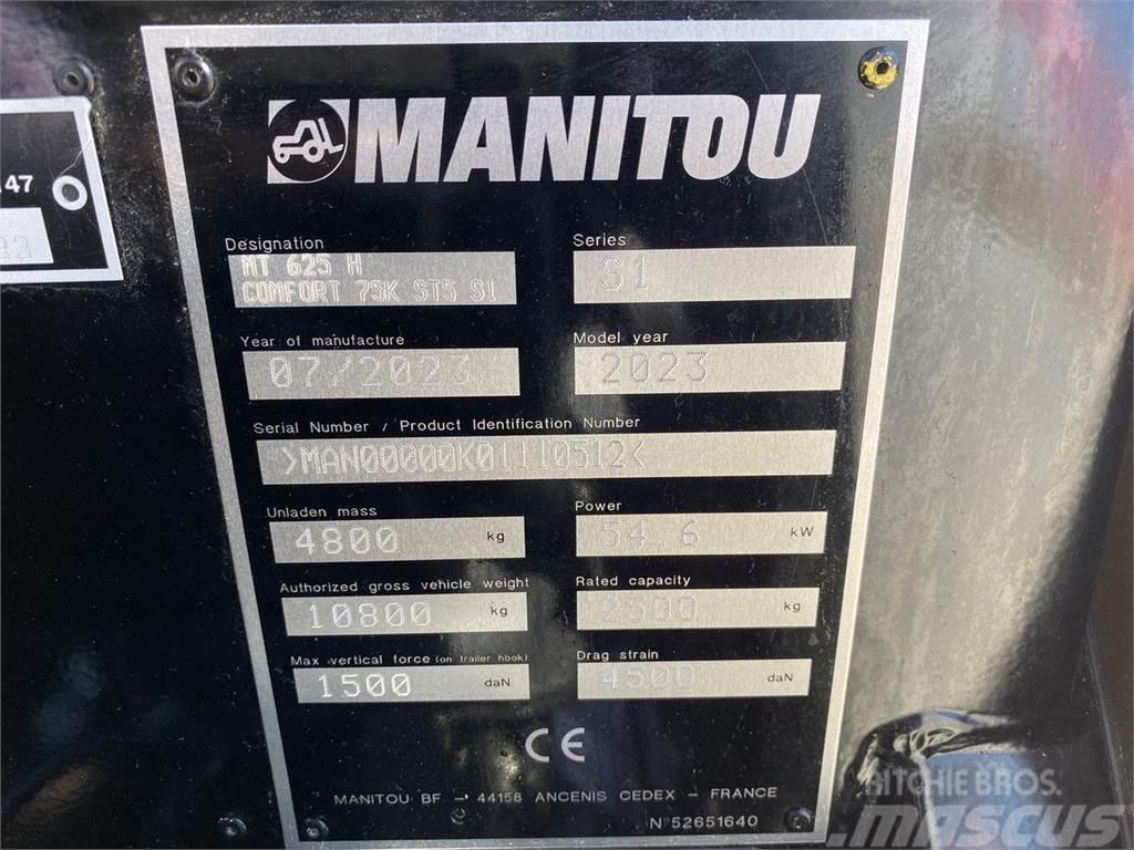 Manitou MT625H COMFORT ST5 Telescopic handlers