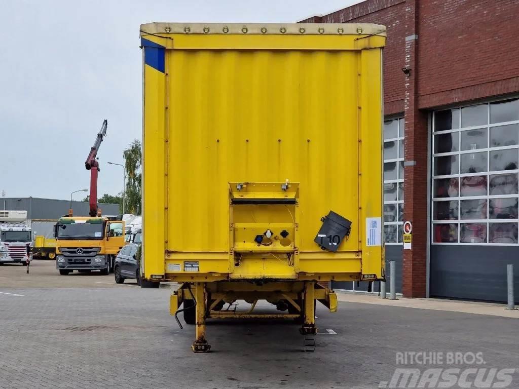 Krone SZ Tautliner - Steering axle - BPW Axle - Sliding Curtain sider semi-trailers