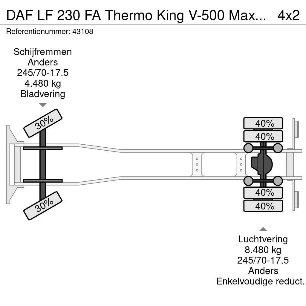 DAF LF 230 FA Thermo King V-500 Max Tiefkühler Box trucks