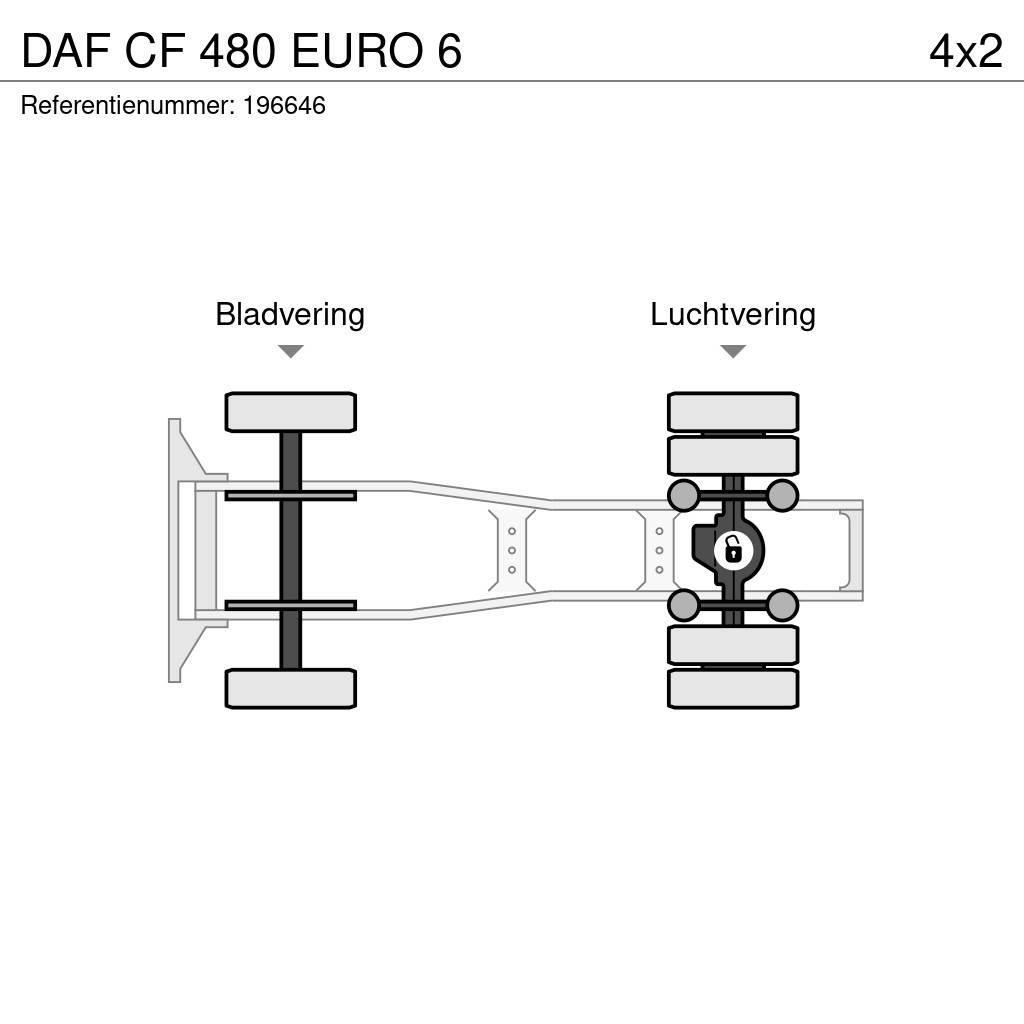 DAF CF 480 EURO 6 Prime Movers
