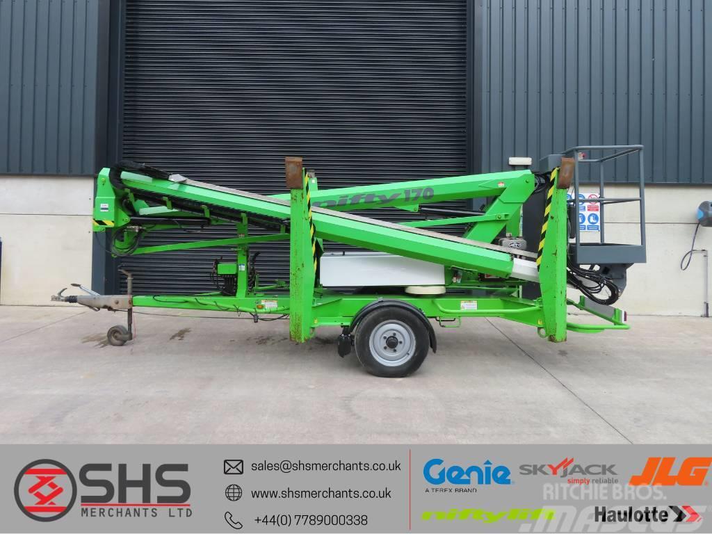 Niftylift 170 H D E T Trailer mounted aerial platforms