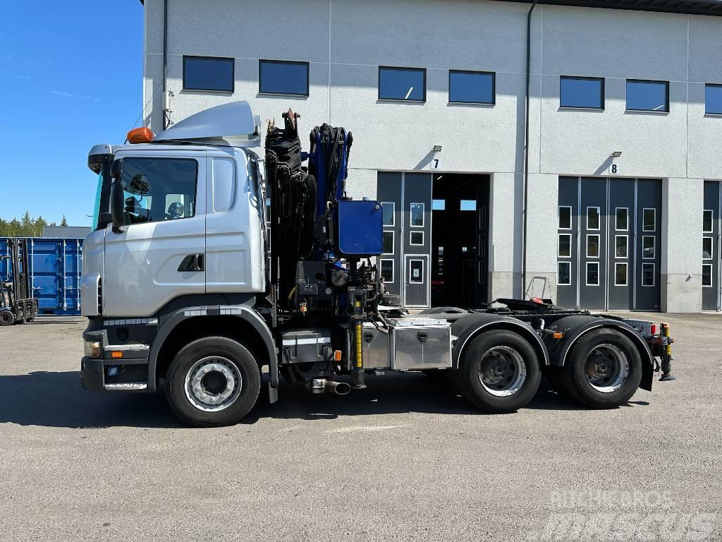 Scania R620 6X4 NZ Truck mounted cranes