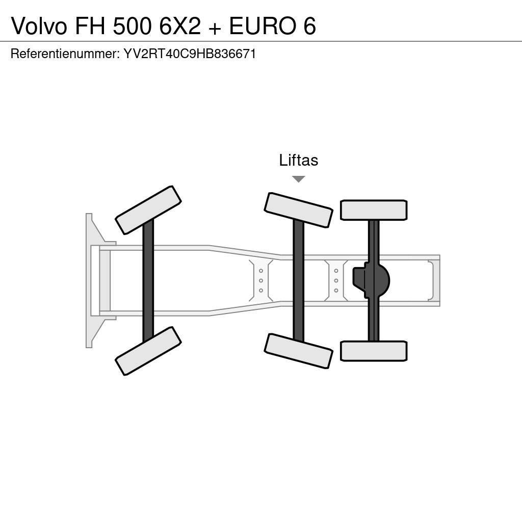 Volvo FH 500 6X2 + EURO 6 Prime Movers