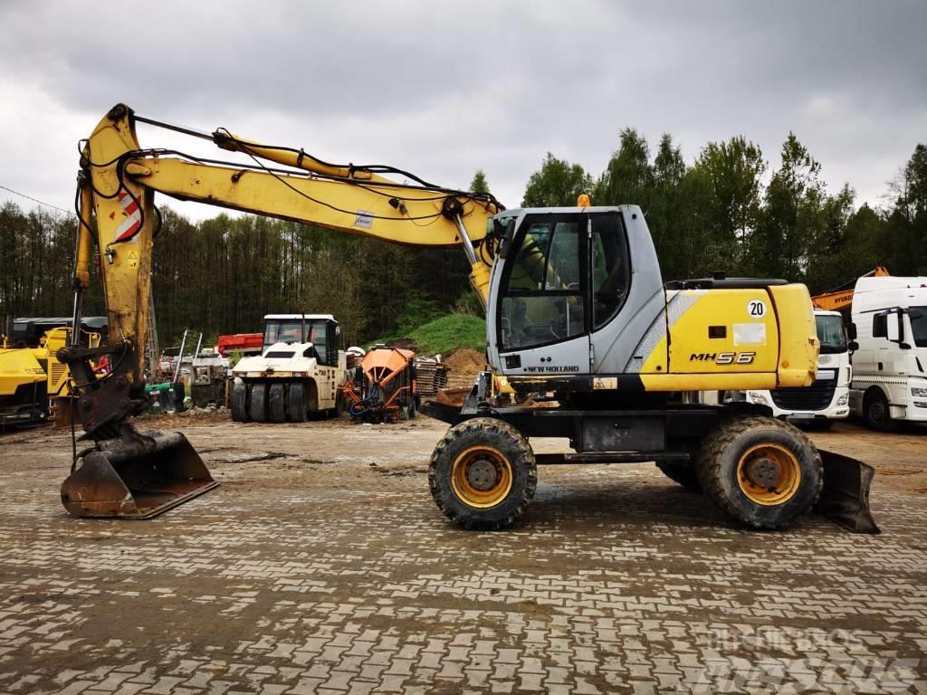 New Holland MH 5.6 Wheeled excavators