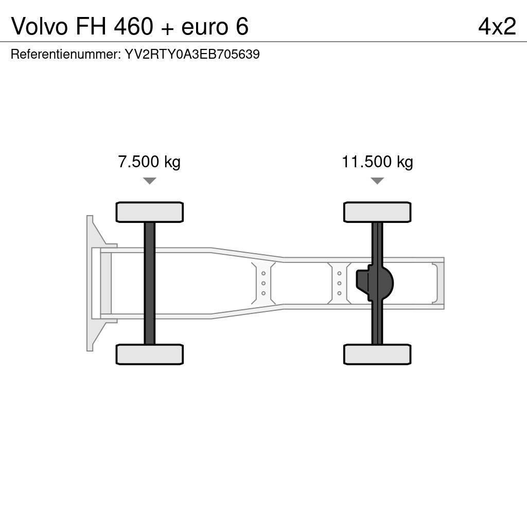 Volvo FH 460 + euro 6 Prime Movers