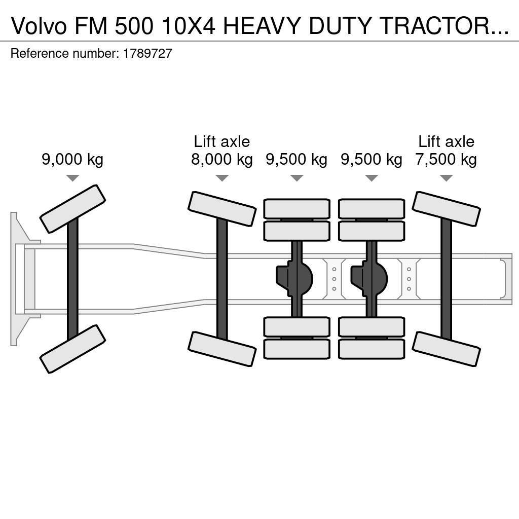 Volvo FM 500 10X4 HEAVY DUTY TRACTOR/SZM/TREKKER Prime Movers
