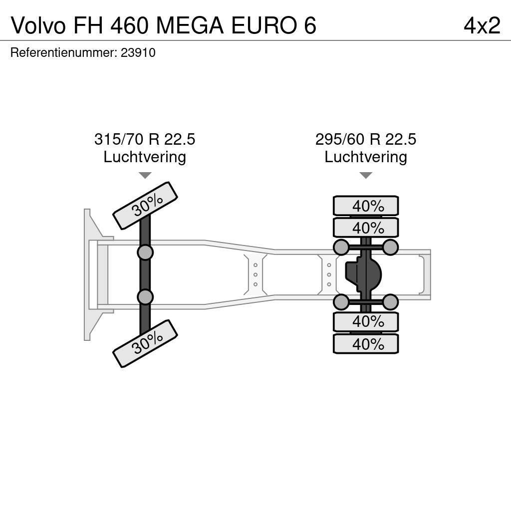 Volvo FH 460 MEGA EURO 6 Prime Movers