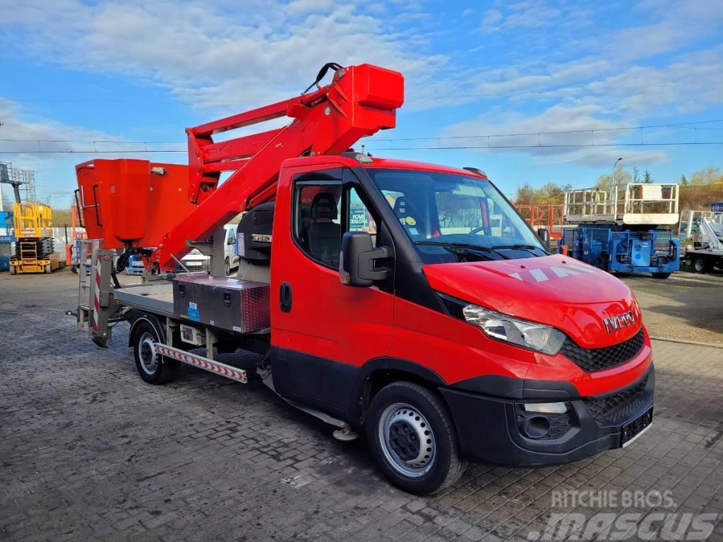 Iveco 35S11 - 18 m Comet 18/2/7.5 HQ full hydraulic! Truck mounted platforms