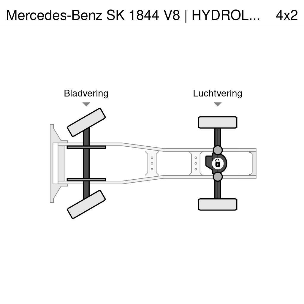 Mercedes-Benz SK 1844 V8 | HYDROLIC | RETARDER | MANUEL GEAR | H Prime Movers