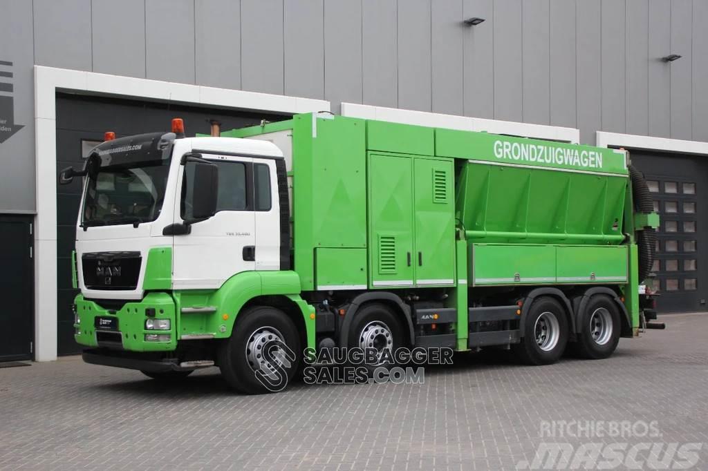 MAN TGS RSP Saugbagger Commercial vehicle