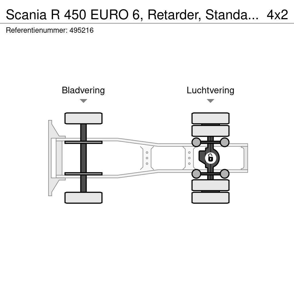 Scania R 450 EURO 6, Retarder, Standairco Prime Movers