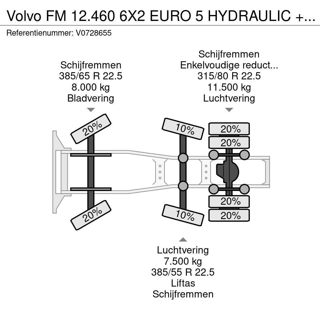 Volvo FM 12.460 6X2 EURO 5 HYDRAULIC + i-Shift APK Prime Movers