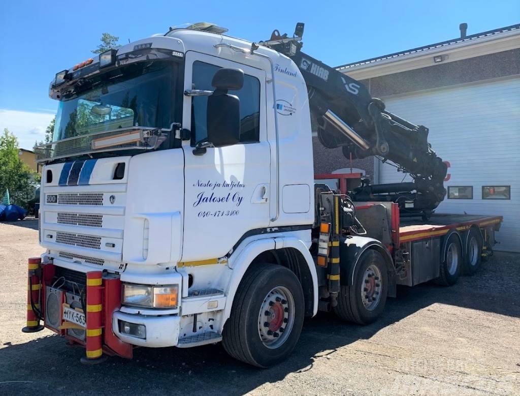 Scania 144 460hp Truck mounted cranes