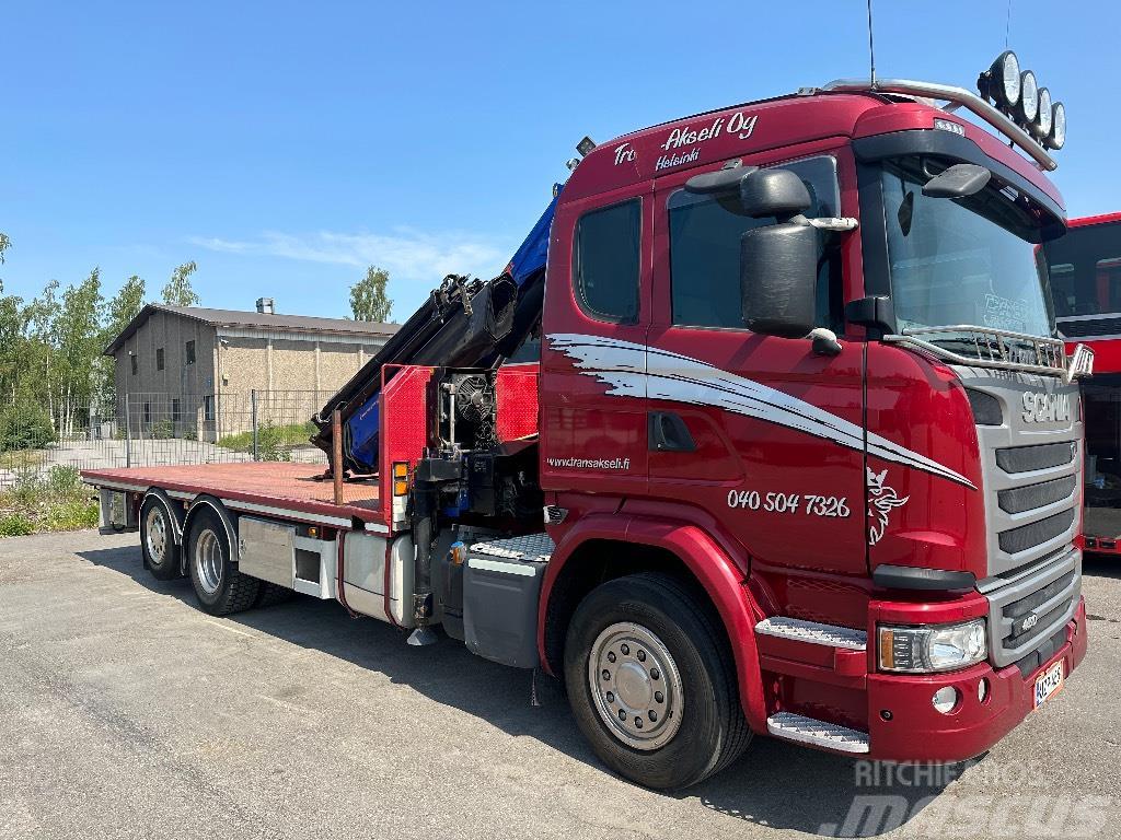 Scania G450 6x2*4 PM SP30.5 Truck mounted cranes