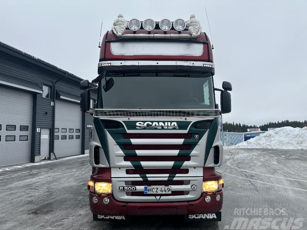 Scania R500 6x2 hiab nosturilla Prime Movers