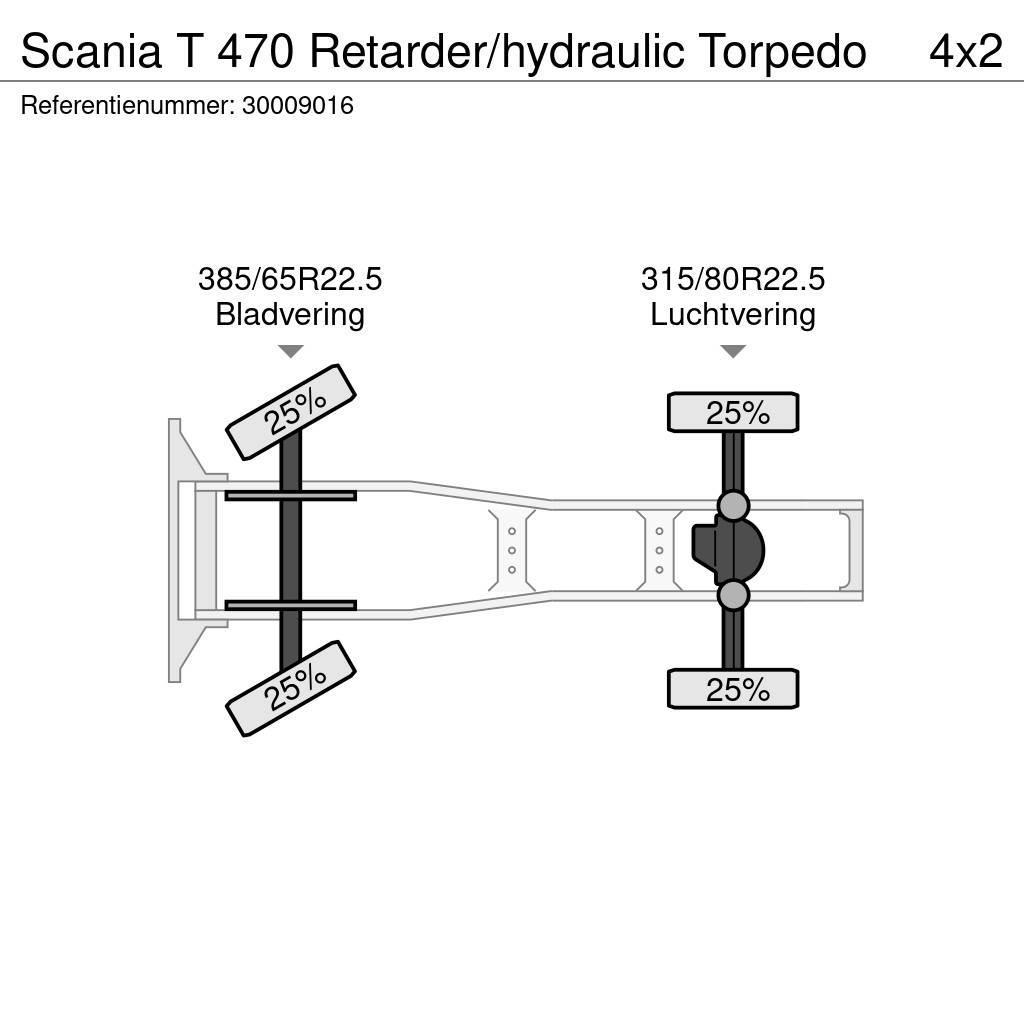 Scania T 470 Retarder/hydraulic Torpedo Prime Movers