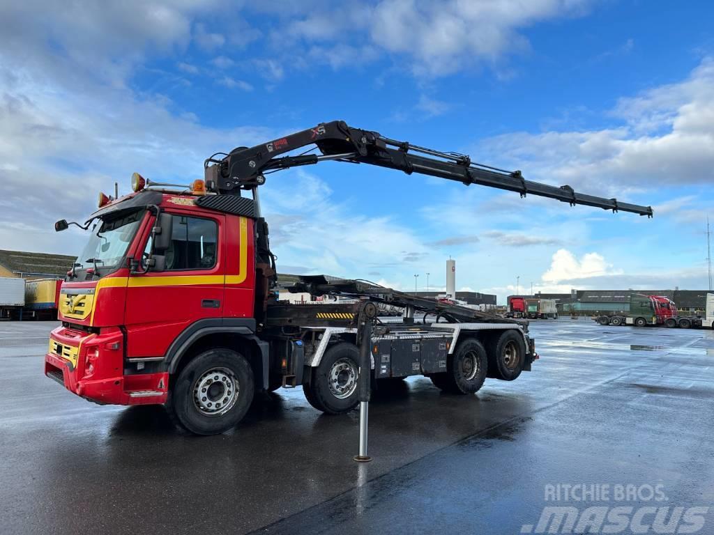 Volvo FMX 460 8x2 Hejs / Hiab 244 EP-5 Hipro Truck mounted cranes