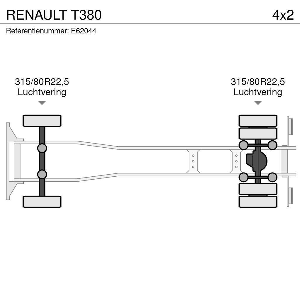 Renault T380 Curtain sider trucks