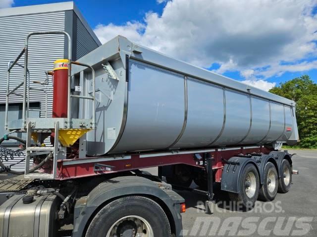 Langendorf SKS-HS 24/30 Stahlrundmulde isoliert Tipper semi-trailers